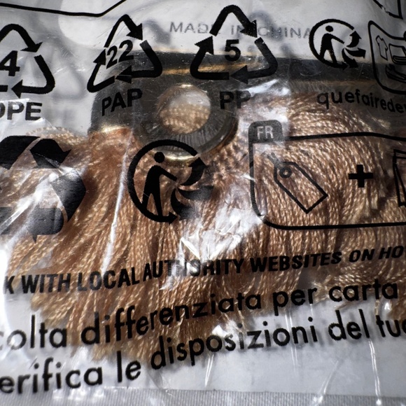 1207 NWT PrettyLittleThing Gold Fringe Disk Statement Earrings - Picture 4 of 6